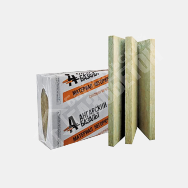 картинка Плита минеральная "П50" (плотность 36-50кг/м3; 1200/600/50; 4,32м2; 0,216 м3)  